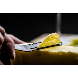 Style De Vie STY8720039627505 Juego de Cuchillos para Queso y Mantequilla Acero Inoxidable 6 Piezas Negro