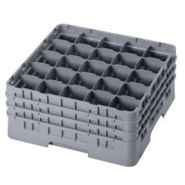 CAMBRO - 25S738-151 - Cesta de lavado 25 comp. 3 alturas - 8,7 cm Ø máx. - alt. máx. 20 cm - 50 x 50 x 22,5 cm - Gris claro Precio: 75.79000044. SKU: B1G2P6VXPW