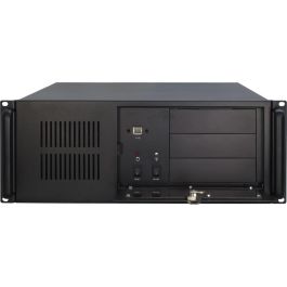 Inter-Tech 4U-IPC 4088-S Chasis Servidor Rack 4U para Placas ATX, Micro ATX y Mini-ITX Negro