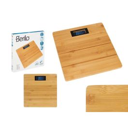 Báscula Digital de Bambú 30x30 cm - Berilo, Máx 150 kg, Pantalla LED (6 Unidades) Precio: 63.58999999. SKU: B1BTG3WHW9