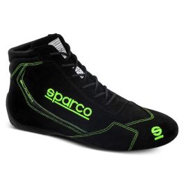 Sparco Botines Slalom 2022 Talla 44 Negro-Verde S00129544NRVF FIA 8856-2018 SFI3.3/5
