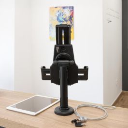 TooQ Soporte Antirrobo de Mesa/Pared para Smartphone/Tablet TQTDS0812 Negro