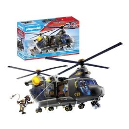 Playmobil Helicóptero Banana Fuerzas Especiales 71149 con Módulo de Luz y Sonido