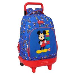 Safta Mochila Grande con Ruedas Compact Extraíble Mickey Mouse "Today" 33x45x22cm Precio: 68.92999982. SKU: B19M9Q2R22