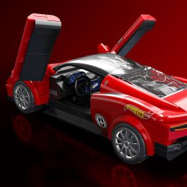 Mattel Coche Hot Wheels Speed Maserati MC20 para Construir y Personalizar