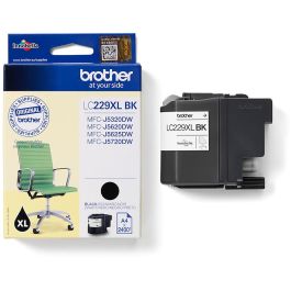 TINTA BROTHER LC-229XLBK NEGRO ALTA CAPACIDAD 2.400PAG