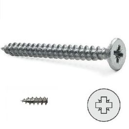 Tornillo Rosca Madera Cabeza Plana Rs-Fix Pozidriv Zincado Largo 50Nm Diámetro 5Mm Ucafix (200 Unidades) Precio: 7.88999981. SKU: B1CWFC75CA
