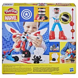 Moto cortadora del Capitan America Marvel Play-Doh Moto cortadora del Capitan America Marvel Play-Doh
