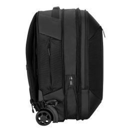 Targus EcoSmart Mobile Tech Traveler Mochila con Ruedas Convertible para Portátil 15.6" con SafePort Sling Expandible 35-40L Negra Equipaje de Mano