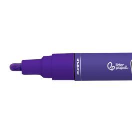 Rotulador Liderpapel Acrylic Base Agua Todo Tipo De Superficie Punta Redonda 3 mm Purpura Rotulador Liderpapel Acrylic Base Agua Todo Tipo De Superficie Punta Redonda 3 mm Purpura