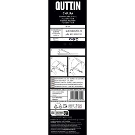Quttin Chaira Basic 19 cm - 6.4 cm Ancho x 2.3 cm Alto x 36 cm Largo (24 Unidades) Quttin Chaira Basic 19 cm - 6.4 cm Ancho x 2.3 cm Alto x 36 cm Largo (24 Unidades)