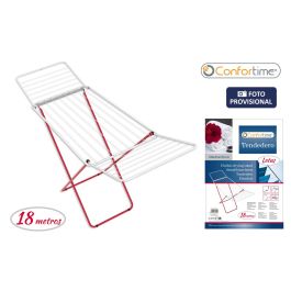 Inde Tendedero Lotus de Metal 18 metros Rojo/Blanco 180x55x109 cm (6 Unidades) Precio: 67.50000004. SKU: B1BSM8KZ33