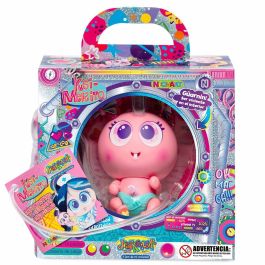 Bandai Ksimerito Machincuepa Niu Gen Rosa Muñeco Interactivo Adopta tu Bebé 15.5x19.5x13.5 cm Niños +3 Años