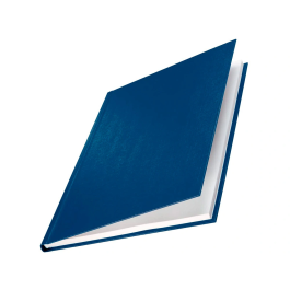 Leitz Tapa de Encuadernacion Channel Rigida 35562 Azul Lomo AA Capacidad 10/35 Hojas Din A4