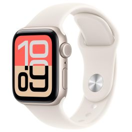 Apple Watch SE 3 GPS + Cellular 40 mm MEP64ZRA Caja de aluminio Starlight Correa deportiva Starlight Talla S/M Precio: 362.50000017. SKU: B18B3KE8P6