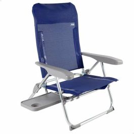Silla de playa aluminio plegable 6 posiciones 47x57x89 cm. incluye mesa y cojin. Precio: 52.5000003. SKU: B1JCMKX62Q