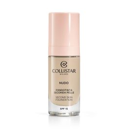 Collistar NUDO fondo de maquillaje segunda piel SPF15 #1N-avorio - Hidratante, iluminador y alisador 30 ml