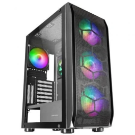 Mars Gaming Caja de Ordenador Torre Gaming MC-KX Negra con 5 Ventiladores ARGB, Sistema CPU Freezer, Soporte E-ATX, Cristal Templado Precio: 75.49999974. SKU: B1CTECBG78