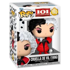 Funko Figura POP Disney 101 Dalmatas Cruella de Vil (1996) Figura Vinilo en Caja Regalo