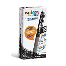 Carioca Bolígrafo Tinta Borrable Oops Retráctil 0.7 mm Monocolor Negro Caja 12 Unidades Precio: 15.59000058. SKU: S8403470