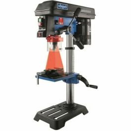 Scheppach DP16SL Taladro de Columna de Banco Motor Inducción 550W con Láser Cruzado, 5 Velocidades y Mandril 3-16mm