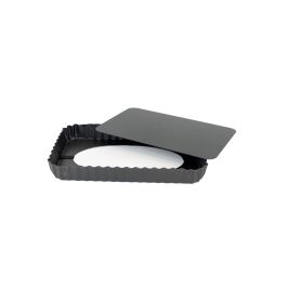 Molde para horno desmontable Quttin 25.5x17.2x3 cm (12 Unidades) Molde para horno desmontable Quttin 25.5x17.2x3 cm (12 Unidades)