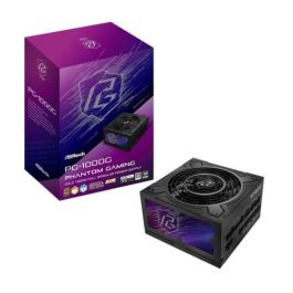 FUENTE ALIMENTACION ASROCK PG-1000G,PSU,1000W,80 PLUS GOLD/A,135MM,MODULAR,PCI-E 5.1 (12+4pin)x1,PCI-E (6+2 pin)x3,SATA (5 pin)x9 Precio: 204.68999969. SKU: B1J7BYG7TQ