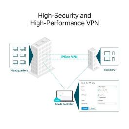 TP-Link ER8411 Router Multi-WAN Omada Gigabit Ethernet, 8x LAN RJ45, 2x SFP, Memoria 4GB DDR4, Seguridad Negro TP-Link ER8411 Router Multi-WAN Omada Gigabit Ethernet, 8x LAN RJ45, 2x SFP, Memoria 4GB DDR4, Seguridad Negro