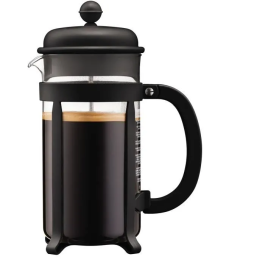 Bodum Cafetera de Prensa Francesa 1908-01 Negra Vidrio de Borosilicato Acero Inoxidable Precio: 26.49999946. SKU: B18ZNVWTLJ
