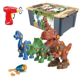 Tachan Pack De 3 Dinosaurios Con Destornillador Manual Y Electrónico En Maletín Precio: 19.49999942. SKU: B1AWLTJ398