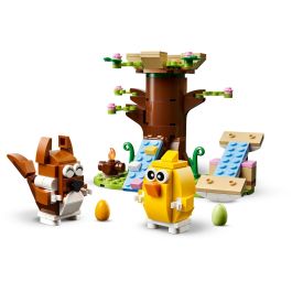 LEGO 40709 Parque Primaveral de Animales - Juego de Construcción, 172 Piezas, para Niños de 8+ Años