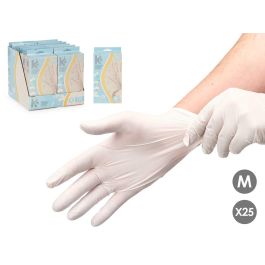 Guantes de Nitrilo Talla M - 25 Unidades - Arte Regal - 11x22x4 cm - Blanco (12 Unidades) Precio: 21.49999995. SKU: B1J3PFSQF8