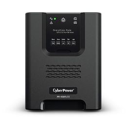 CyberPower PR1500ELCD SAI Línea Interactiva 1500VA/1350W Onda Senoidal Pura para Servidores y Estaciones de Trabajo - 8 Salidas Torre con AVR