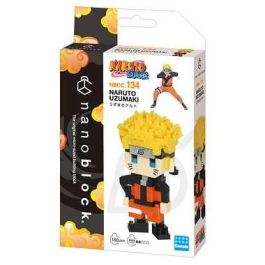 Bandai Nanoblock Naruto Uzumaki Figura de Construcción de Bloques