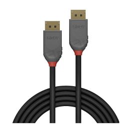 LINDY 36484 Cable DisplayPort 1.4 Anthra Line, Macho a Macho, 5m, Soporta 4096 x 2160 Pixeles