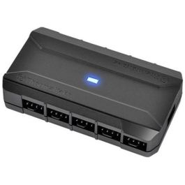 Thermaltake Commander FP - Concentrador de Ventiladores con 10 Puertos Molex, Plug and Play, LED, Negro