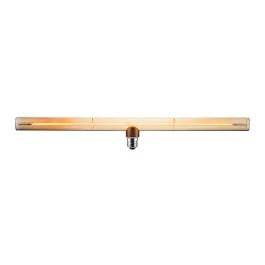 Fbright Bombilla LED Decorativa Ámbar Linestra E27, 6W, 360 lm, 1800K Luz Cálida, Cristal Dorado, 500x72mm Precio: 21.99055089. SKU: B1EFT5M2F2