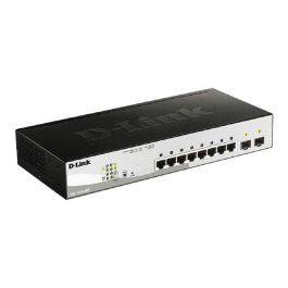 Switch Gestionado D-Link DGS-1210-08P/ 8 Puertos/ RJ45 10/100/1000/ SFP/ PoE