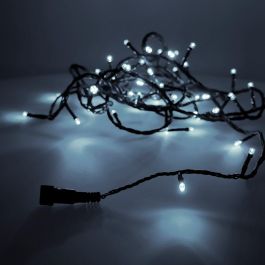 Edm Guirnalda easy-connect 4m 60 LEDs blanco frío IP44 interior y exterior
