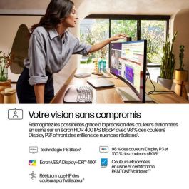 HP 734pm Monitor de Videoconferencia Series 7 Pro WQHD de 34 pulgadas Ultrapanorámico con IA y Thunderbolt 4