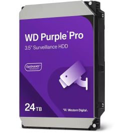 Western Digital WD240PURP Disco Duro Interno Purple Pro 24 TB 3.5" SATA III 7200 RPM 512 MB para Sistemas de Vigilancia Precio: 708.4999999. SKU: B14P4TEPNJ