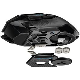 Logitech G502 LIGHTSPEED Ratón Gaming Inalámbrico, Sensor HERO 25K, RGB LIGHTSYNC, Compatible POWERPLAY, 910-005568