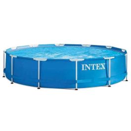 Piscina redonda desmontable metal frame (capacidad 6503 litros) (+6 años) 366x76cm