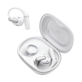 JBL Sense Pro - Auriculares True Wireless Open Sound, Bluetooth 6.0, Reducción de Ruido, IP54 Resistente al Agua/Polvo, 30h Batería, Blanco