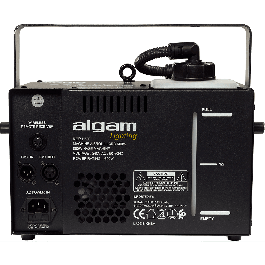 Algamlight Máquina de Niebla 600W, Salida 250m³/min, Depósito 1.2L, con DMX y Mando a Distancia HF para Interiores