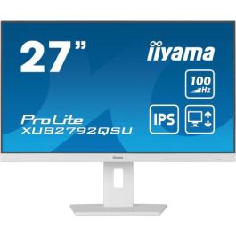 Iiyama Monitor XUB2792QSU-W6 27" WQHD (2560x1440) 100Hz IPS Blanco Precio: 204.49999944. SKU: B154T3CR63
