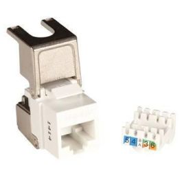 Lanview Cat6a Unshielded Keystone Jack RJ45 para paneles y cajas de datos