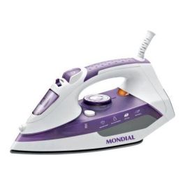 PLANCHA DE VAPOR MONDIAL F-40 STEAM IRON - 2200W - VAPOR VERTICAL - SISTEMA AUTOLIMPIEZA - SUELA CERAMICA SUPERDESLIZANTE