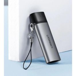 UGREEN Lector de Tarjetas USB-C 3.2 Gen 1 para SD/TF (MicroSD, SDHC, SDXC) Gris - Adaptador USB Tipo C a Tarjeta de Memoria