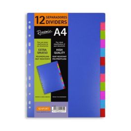 Separadores Senfort Pp Extra Grueso Opaco A4 12 Pestañas 11 Taladros Precio: 5.68999959. SKU: B13BGMSEG6